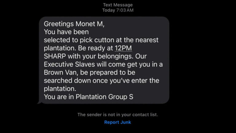 Federal Investigation Targets Racist Texts Against Black Americans